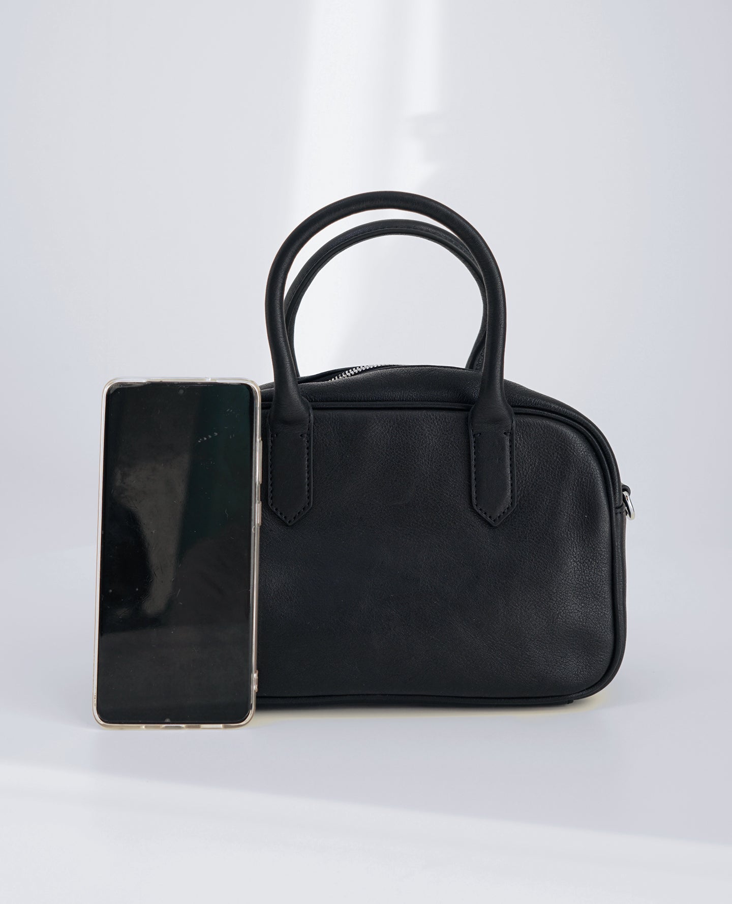 full grain mini tote