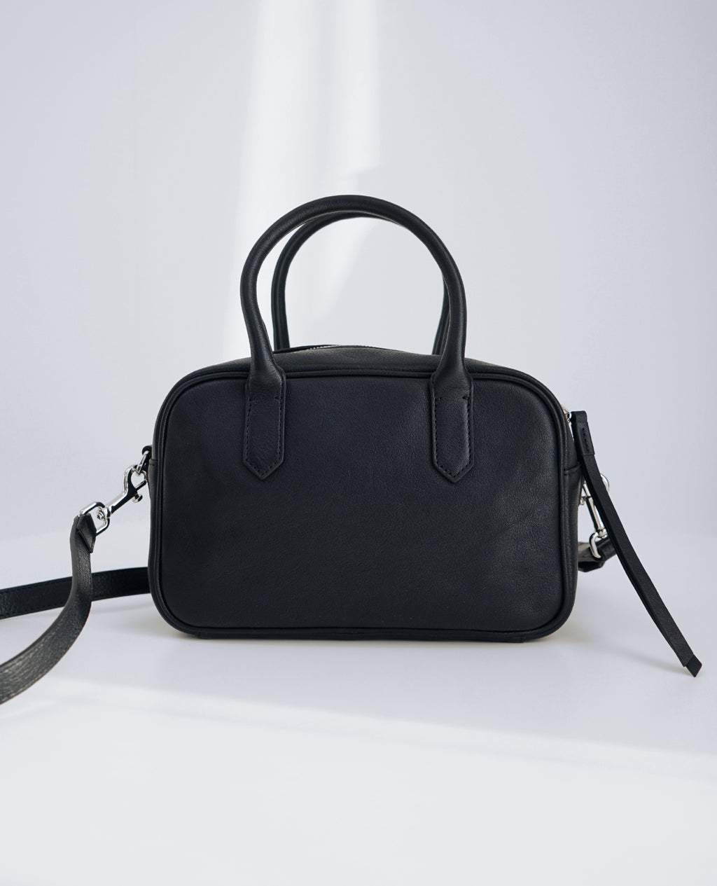 full grain mini tote