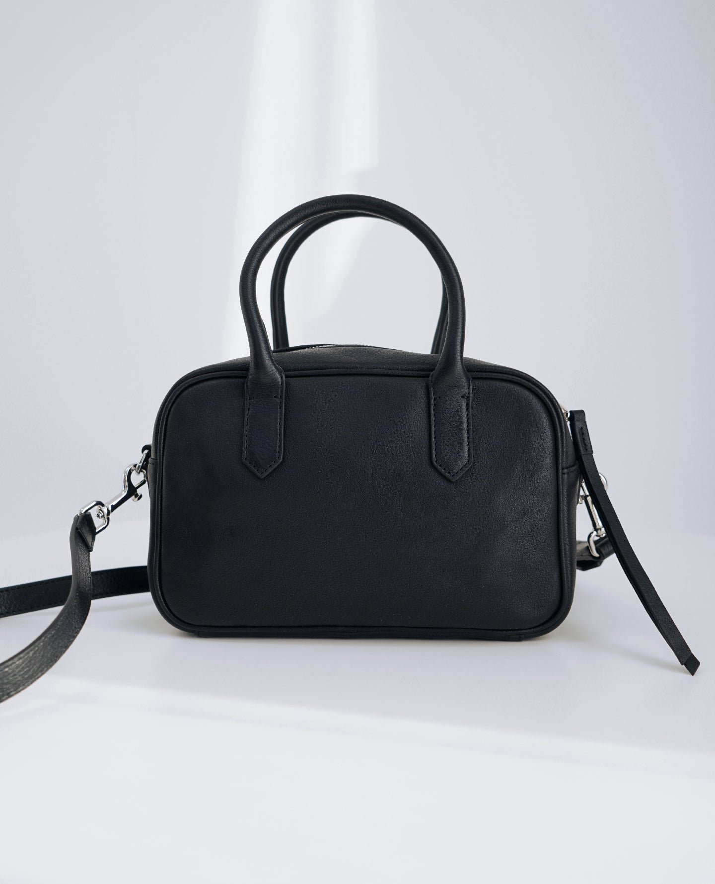 full grain mini tote